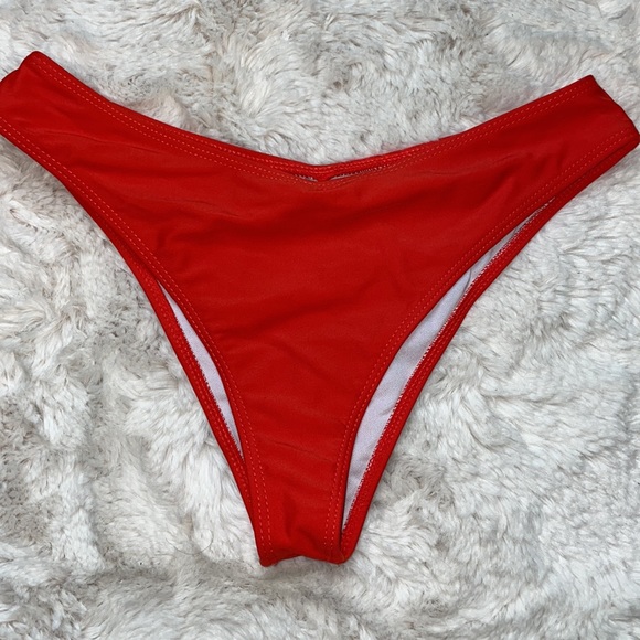 SHEIN Swimsuit Bottoms Sunburst Orange Size S - Picture 3 of 3